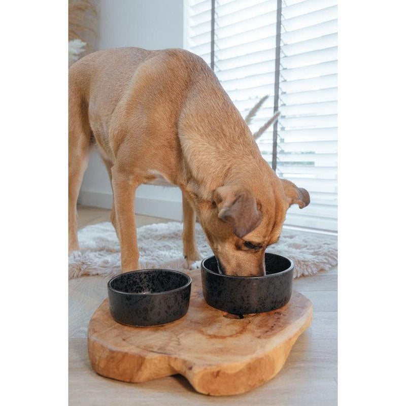 AVA Bowls | Ceramic Dog Bowl - Wolf-Ava bowls-Love My Hound