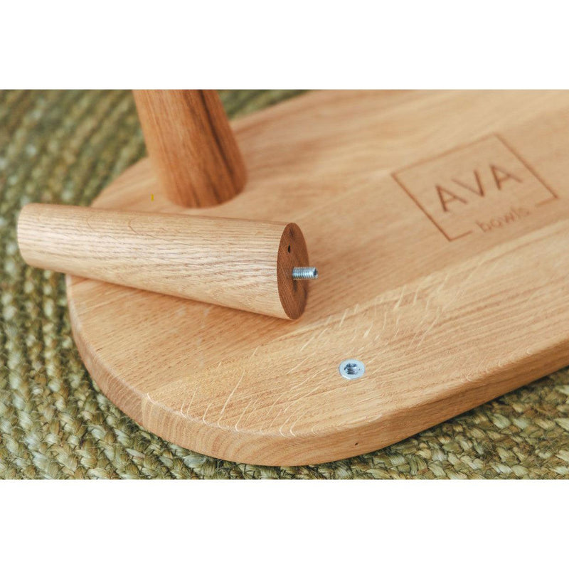 AVA | Premium Oak Dog Feeding Station-Ava bowls-Love My Hound