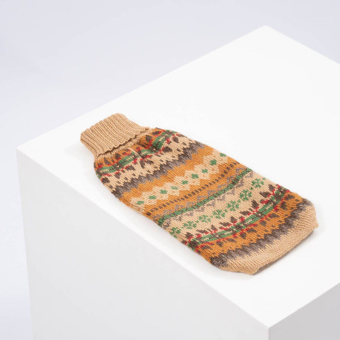 Alqo Wasi | Fair Isle Finn - Peruvian Alpaca Dog Jumper-Alqo Wasi-Love My Hound