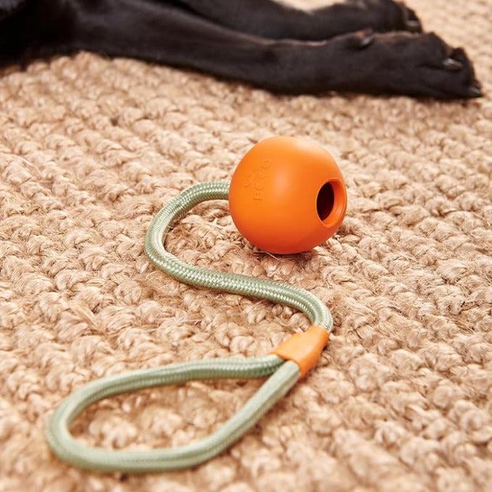 Beco - Natural Rubber Slinger Ball - Orange-Beco-Love My Hound