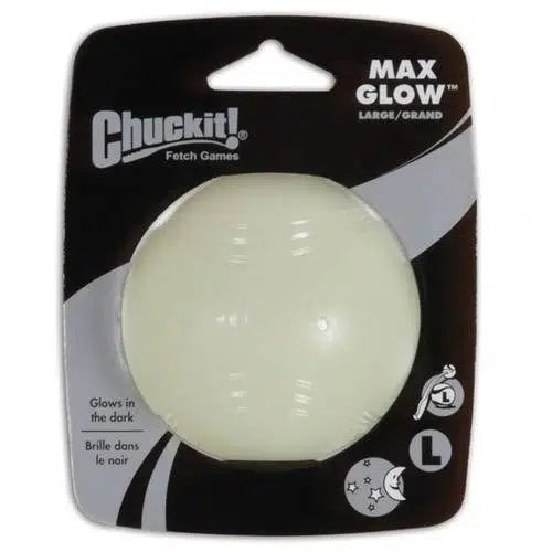 Chuckit - Max Glow Balls 1pk - Dog Toy