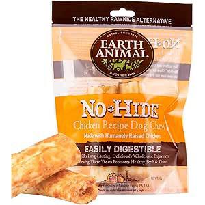 Earth Animal | No Hide Dog Chew - Chicken 2pk