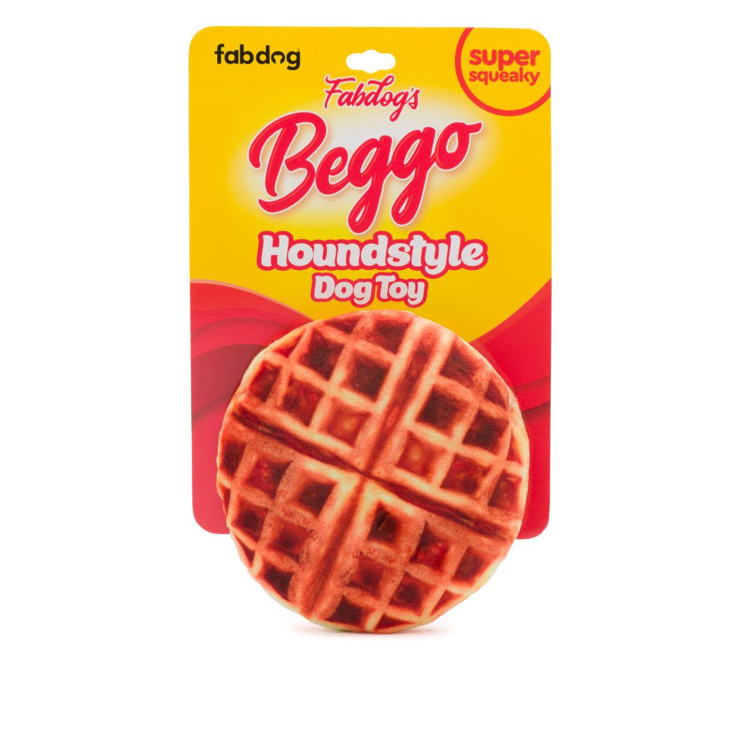 Fabdog | Beggo Waffle Dog Toy-Fabdog-Love My Hound