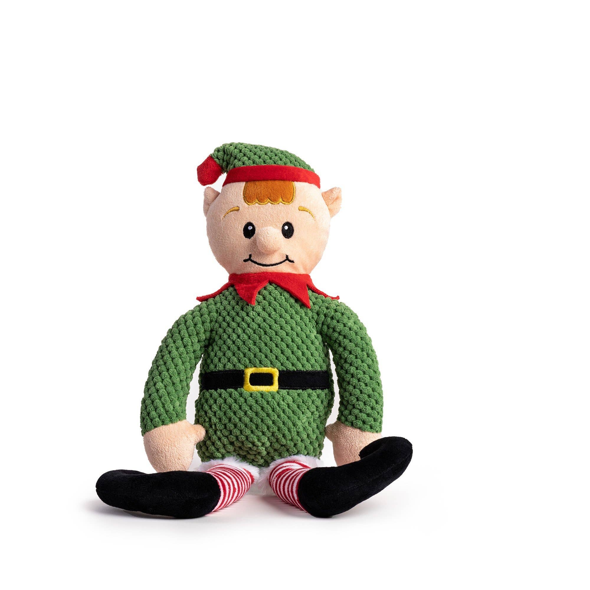 Fabdog | Christmas Elf - Floppy Plush Dog Toy-Fabdog-Love My Hound