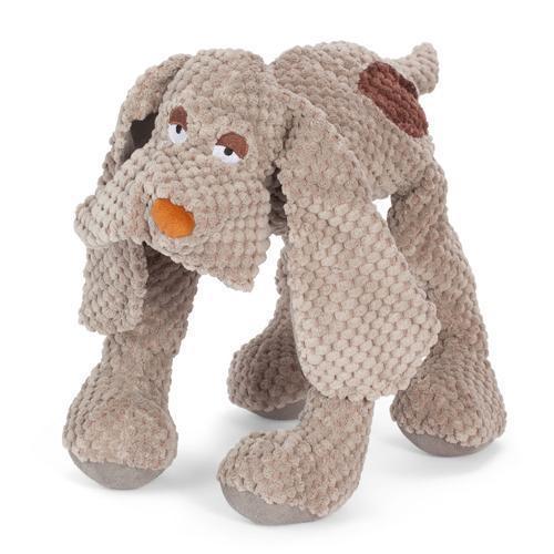 Fabdog | Floppy Dog - Grey Plush Dog Toy