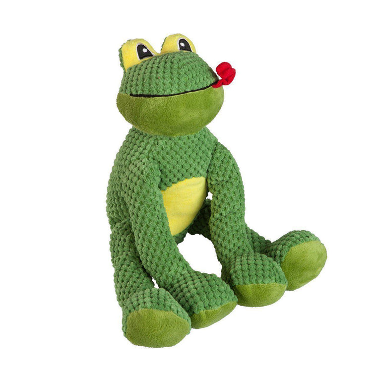 Fabdog | Floppy Frog - Plush Dog Toy