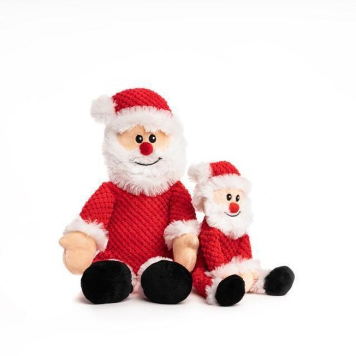 Fabdog | Floppy Santa - Plush Dog Toy