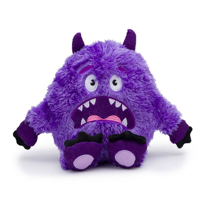 Fabdog | Fluffy Medium Purple Monster - Plush Dog Toy-Fabdog-Love My Hound