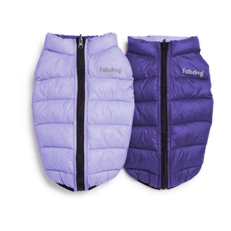 Fabdog | Pack N' Go Reversible Puffer Lilac/Grape-Fabdog-Love My Hound