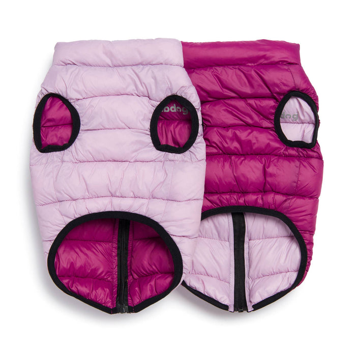 Fabdog | Pack N' Go Reversible Puffer - Purple-Fabdog-Love My Hound