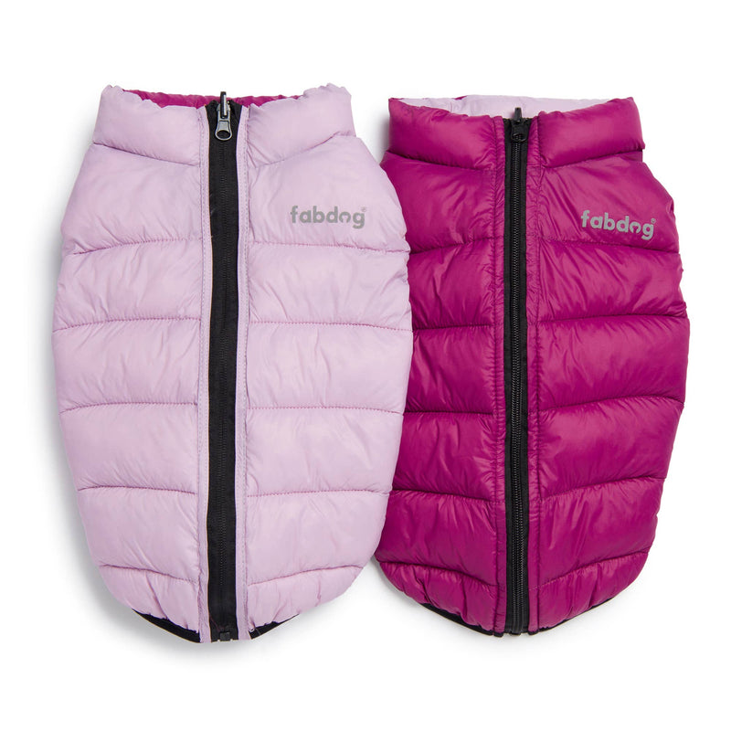 Fabdog | Pack N' Go Reversible Puffer - Purple-Fabdog-Love My Hound