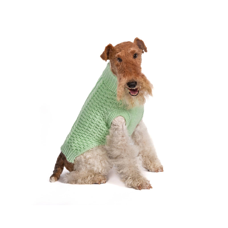 Fabdog | Super Chunky Dog Sweater Mint-Fabdog-Love My Hound