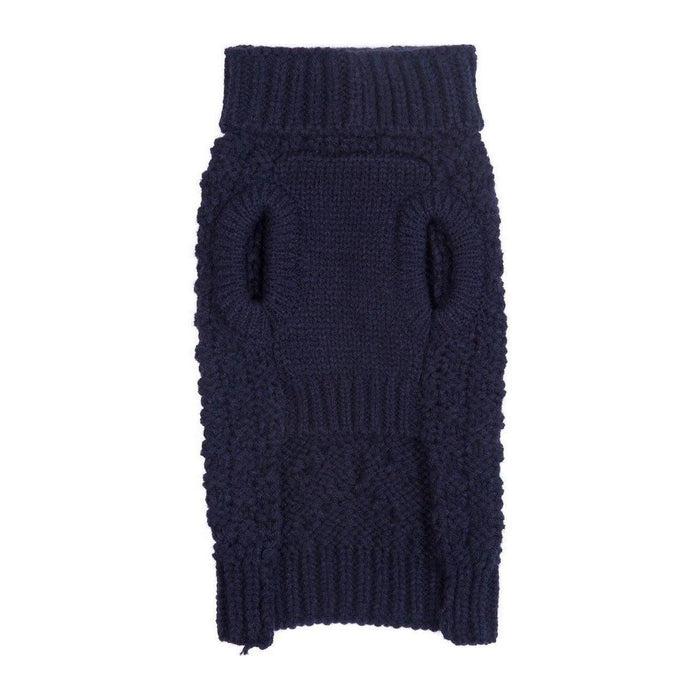 Fabdog | Super Chunky Dog Sweater Navy-Fabdog-Love My Hound