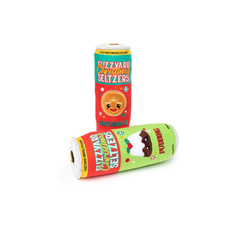 FuzzYard | Christmas Seltzers 2pk - Dog Toy