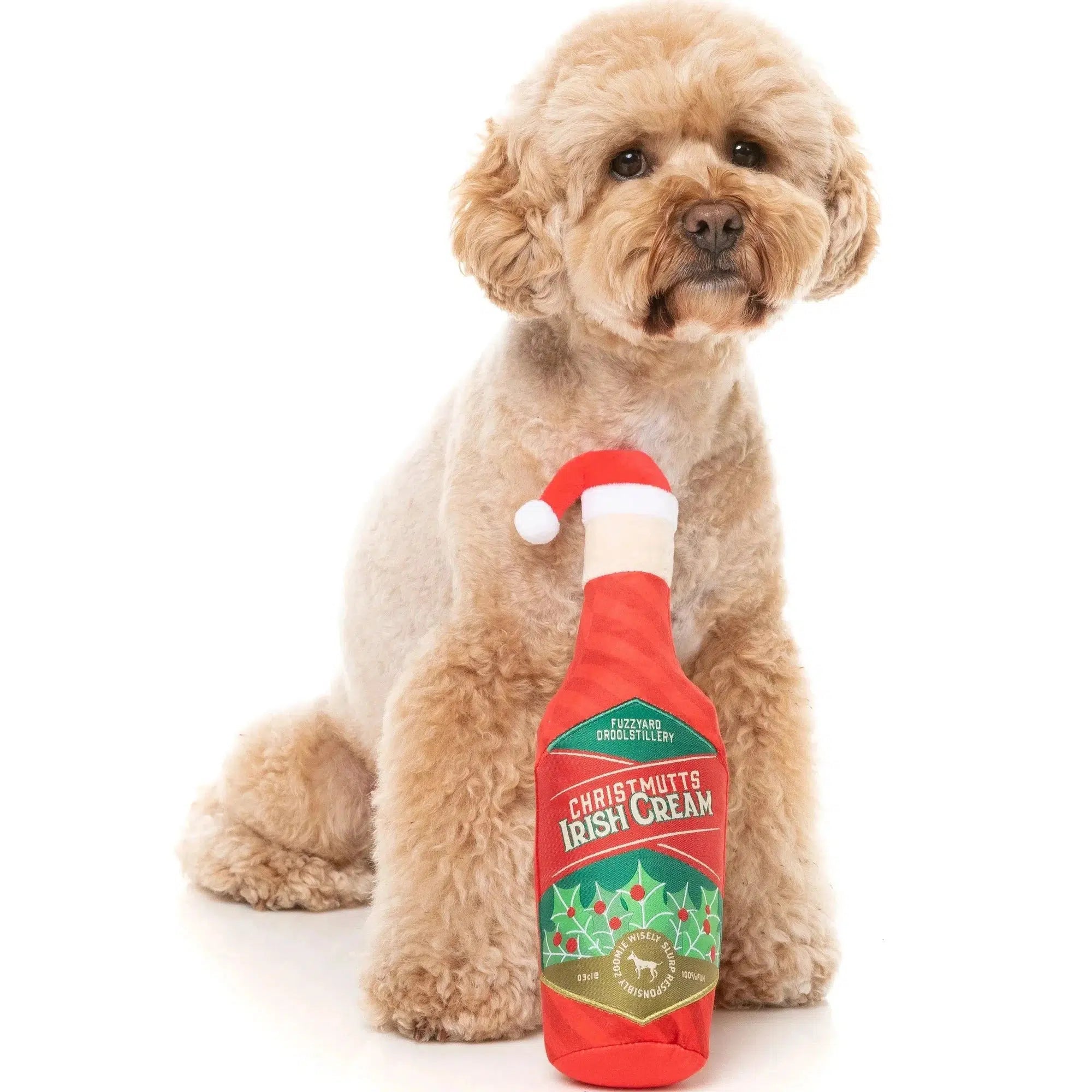 FuzzYard | Christmutts Irish Cream - Christmas Dog Toy-FuzzYard-Love My Hound