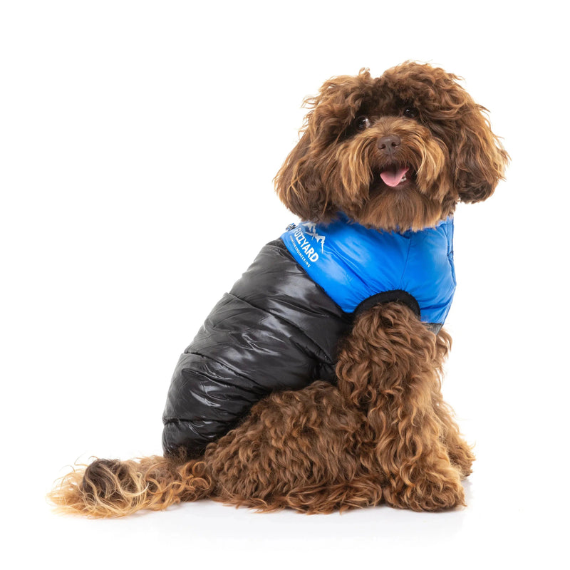 FuzzYard | East Harlem Dog Puffer Jacket - Blue-FuzzYard-Love My Hound