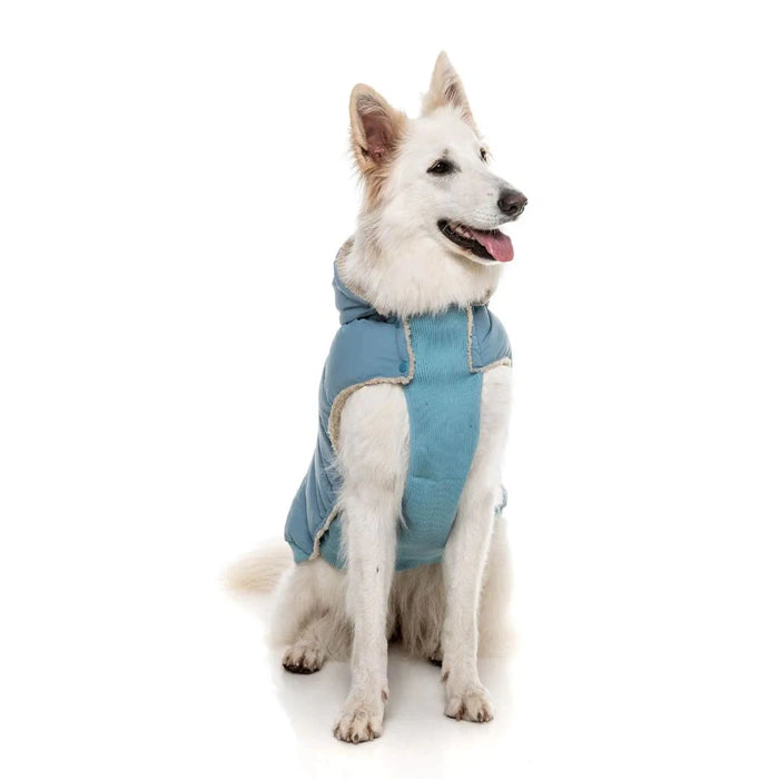 FuzzYard | Essential Puffer Jacket - Blue-FuzzYard-Love My Hound