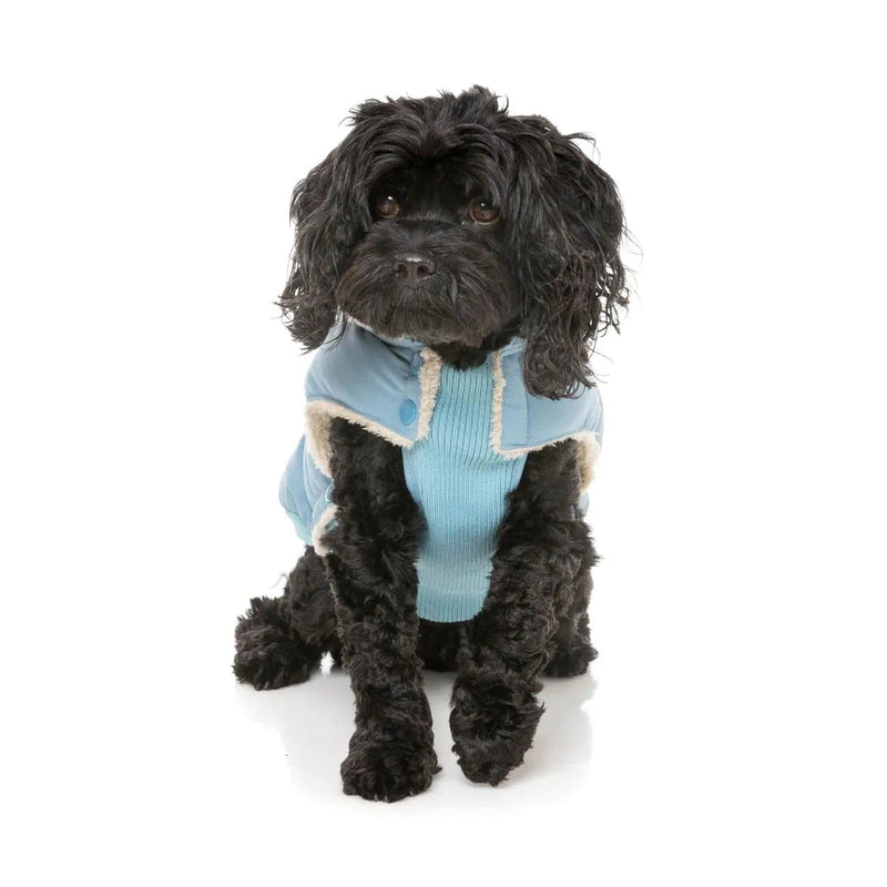 FuzzYard | Essential Puffer Jacket - Blue-FuzzYard-Love My Hound