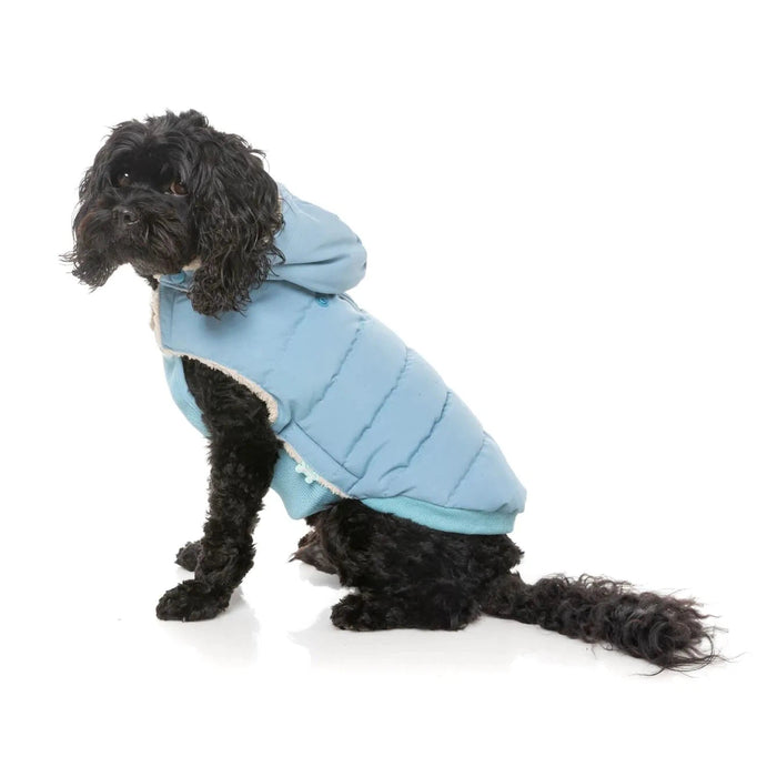 FuzzYard | Essential Puffer Jacket - Blue-FuzzYard-Love My Hound