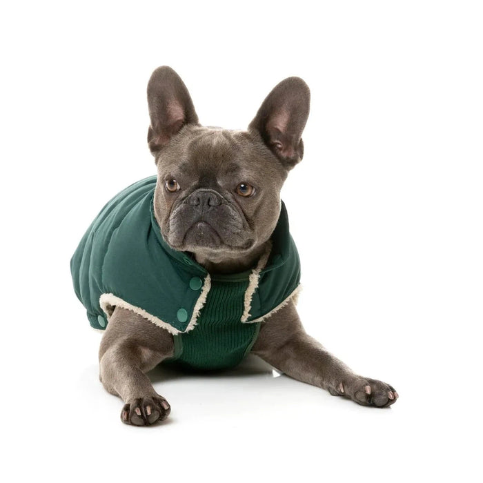 FuzzYard | Essential Puffer Jacket - Forest Green-FuzzYard-Love My Hound