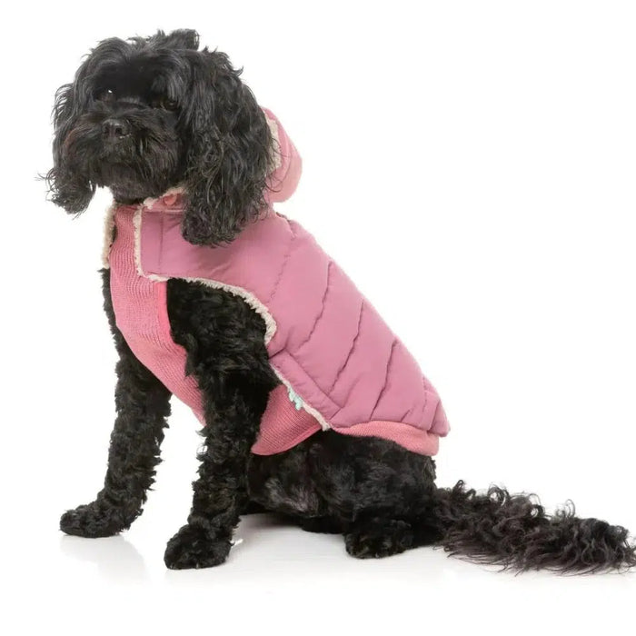 FuzzYard | Essential Puffer Jacket - Mauve-FuzzYard-Love My Hound