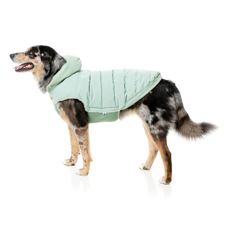 FuzzYard | Essential Puffer Jacket - Mint-FuzzYard-Love My Hound