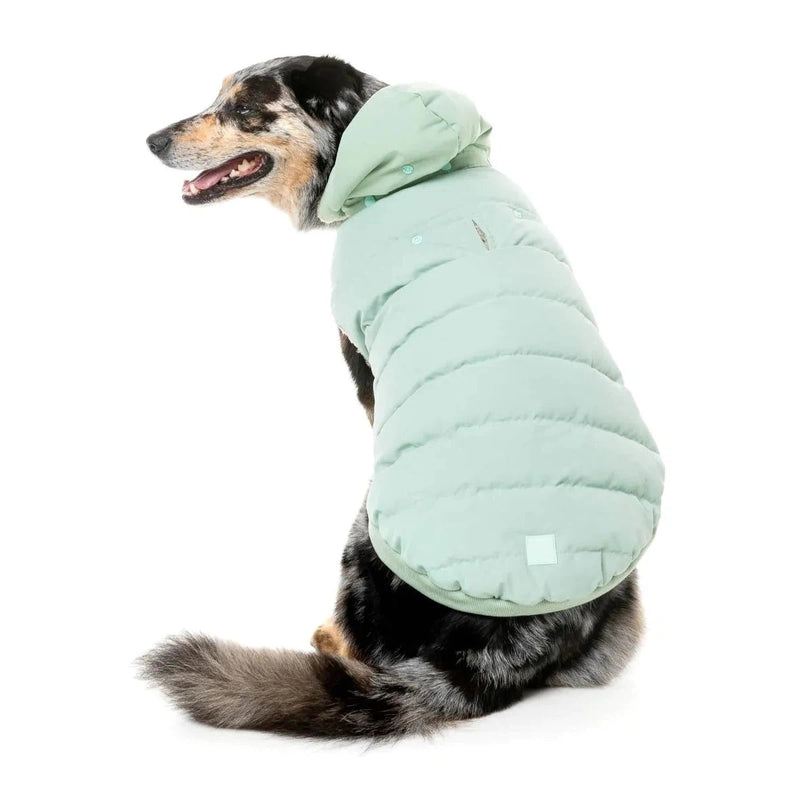 FuzzYard | Essential Puffer Jacket - Mint-FuzzYard-Love My Hound