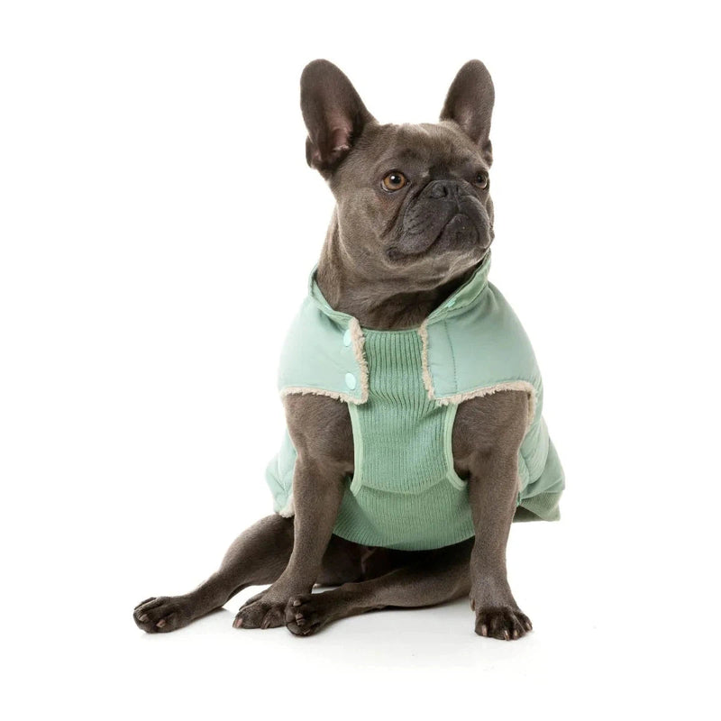 FuzzYard | Essential Puffer Jacket - Mint-FuzzYard-Love My Hound