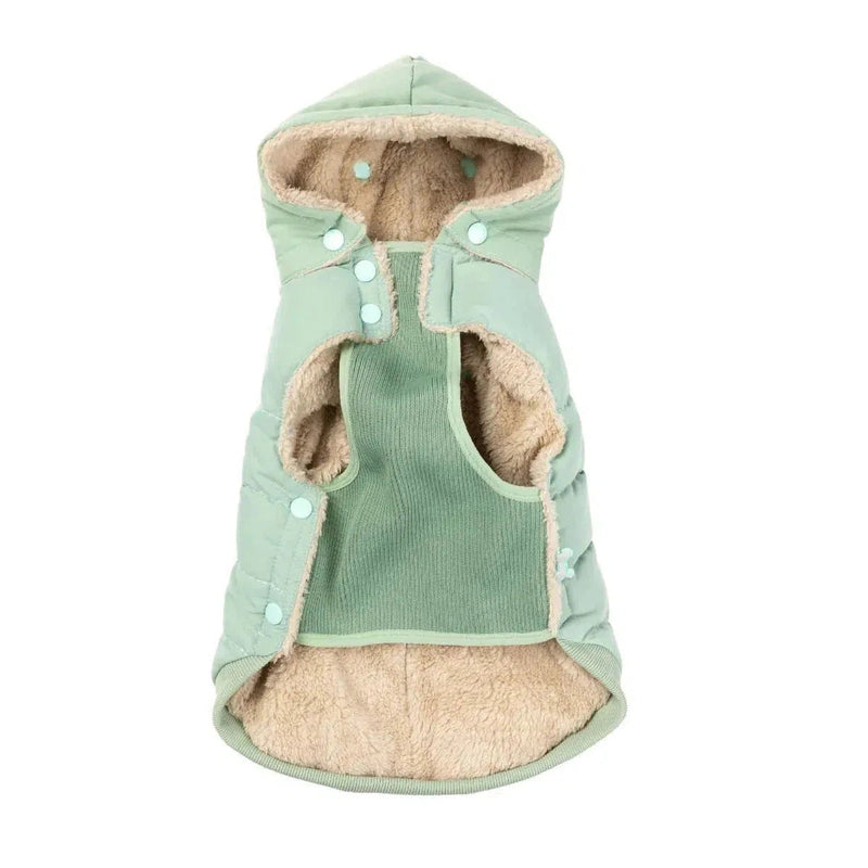 FuzzYard | Essential Puffer Jacket - Mint-FuzzYard-Love My Hound