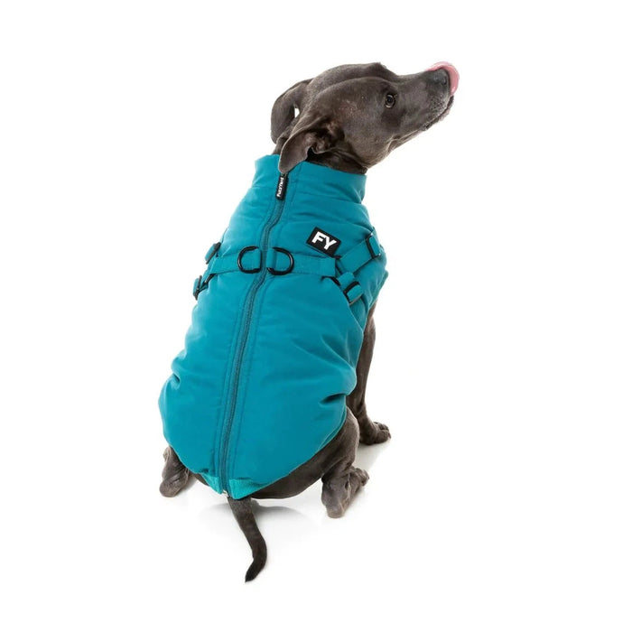 FuzzYard | Flash Harness Jacket - Dark Teal-FuzzYard-Love My Hound