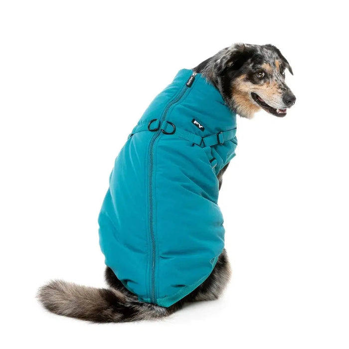 FuzzYard | Flash Harness Jacket - Dark Teal-FuzzYard-Love My Hound