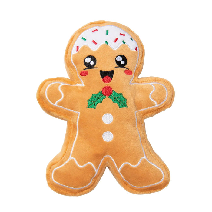 FuzzYard | Fred the Gingerbread - Dog Toy-FuzzYard-Love My Hound