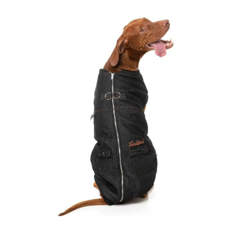 FuzzYard | Kojima Harness Jacket - Black-FuzzYard-Love My Hound