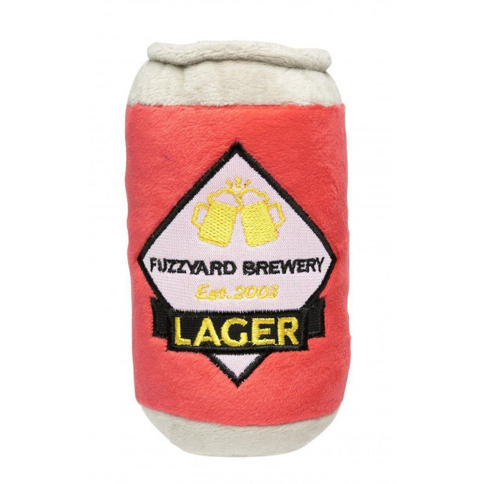 FuzzYard - Lager Beer - Plush Dog Toy-FuzzYard-Love My Hound