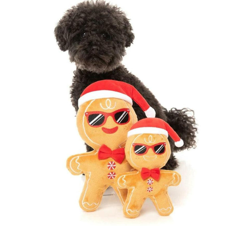 FuzzYard |  Mr Gingerbread | Christmas Dog Toy