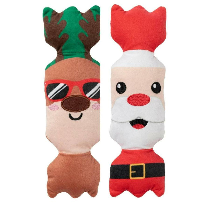 FuzzYard | Shake Your Bon Bons - Dog Christmas Toy - 2 Pack-FuzzYard-Love My Hound