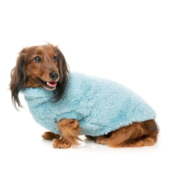 FuzzYard | Turtle Teddy 24 Sweater - Blue-FuzzYard-Love My Hound