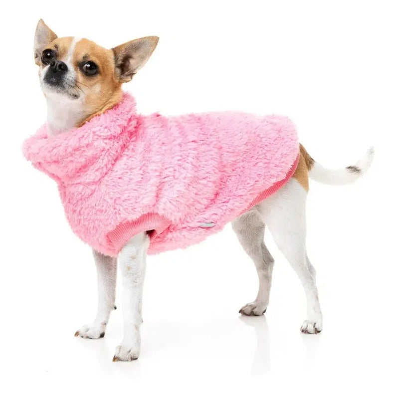 FuzzYard | Turtle Teddy 24 Sweater - Pink-FuzzYard-Love My Hound