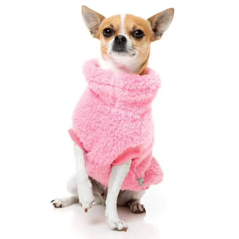 FuzzYard | Turtle Teddy 24 Sweater - Pink-FuzzYard-Love My Hound