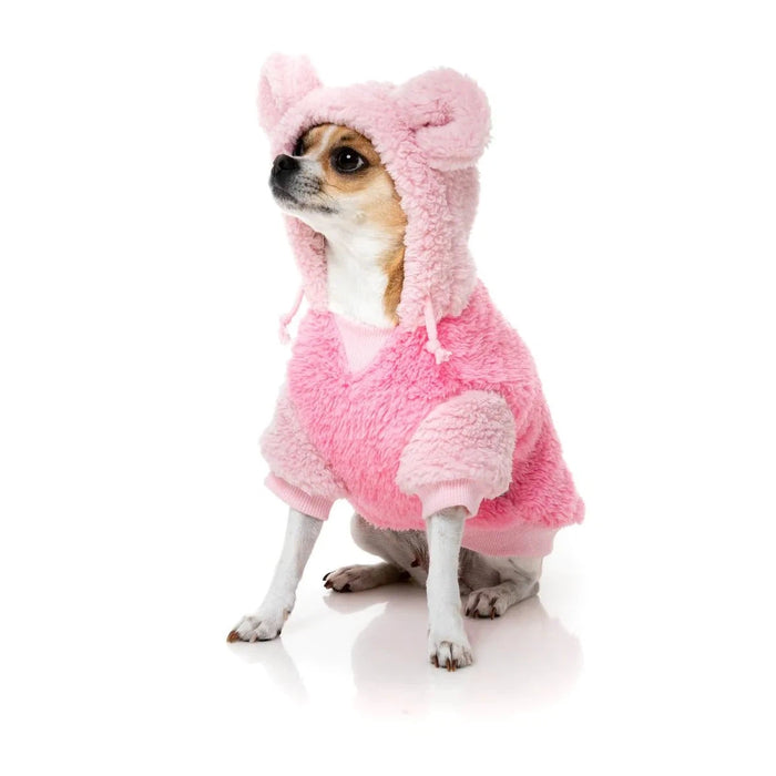 FuzzYard | Winnie Hoodie - Pink-FuzzYard-Love My Hound