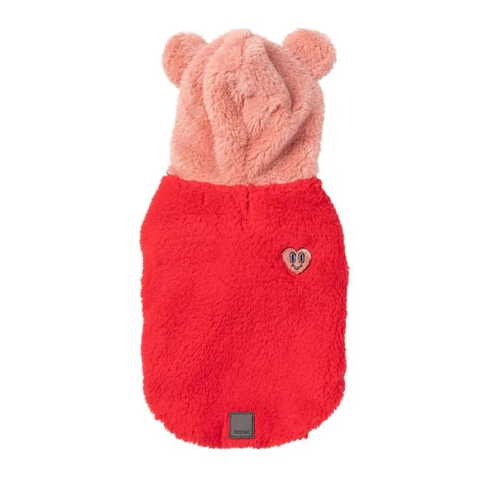 FuzzYard | Winnie Hoodie - Red-FuzzYard-Love My Hound