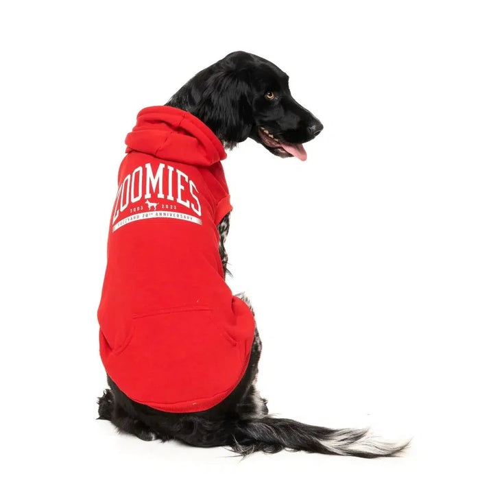 FuzzYard | Zoomies Hoodie - Red-FuzzYard-Love My Hound