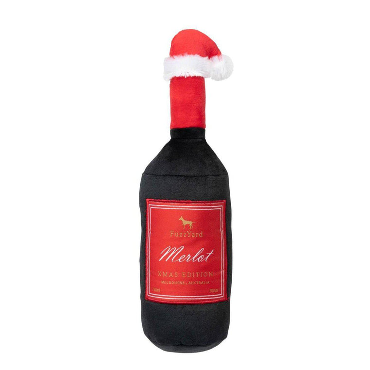 Fuzzyard | Merlot Wine - Christmas Dog Toy