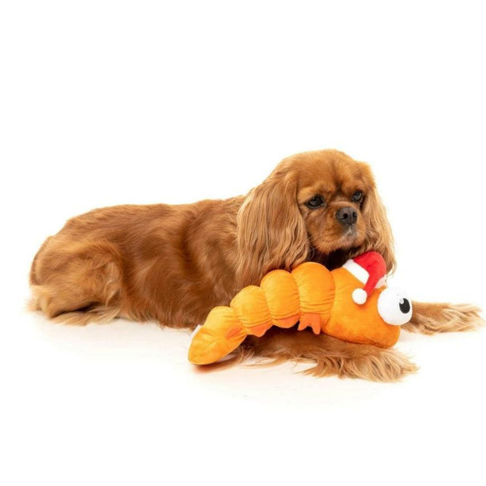 Fuzzyard | Prawn Mendes - Christmas Dog Toy-FuzzYard-Love My Hound