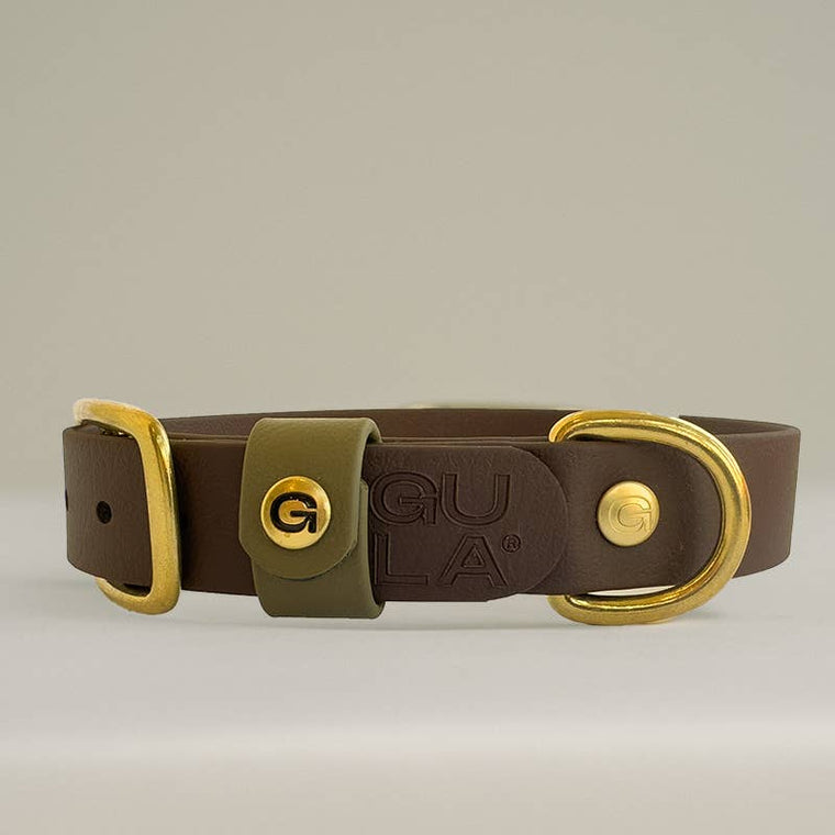 GULA | Biothane Dog Collar - Brown