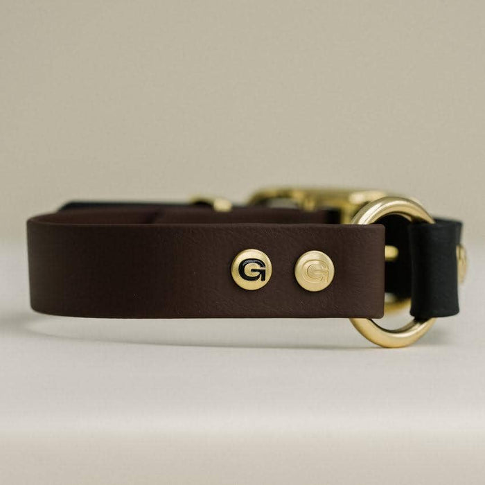 GULA | Classic Dog Collar - Brown & Black-GULA-Love My Hound