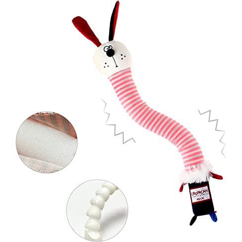 GiGwi - Crunchy Neck 'Plush Friendz' Rabbit with squeeker - Dog Toy-GiGwi-Love My Hound