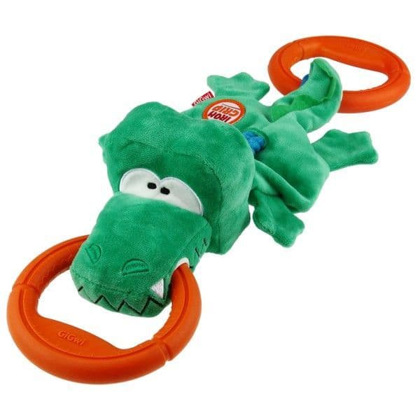 GiGwi - Iron Grip Crocodile Tug Toy-GiGwi-Love My Hound