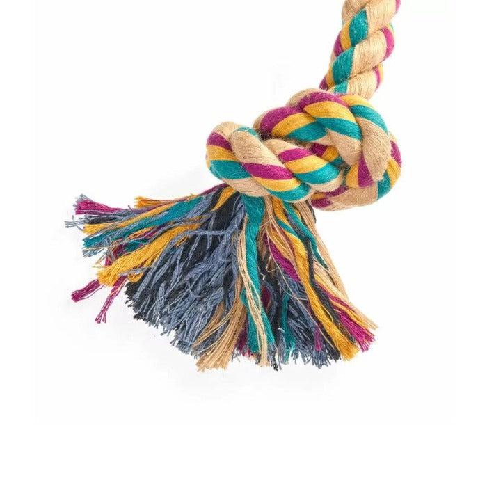 Green & Wilds | Big Rope 2 Knot - Eco Dog Toy-Green & Wilds-Love My Hound