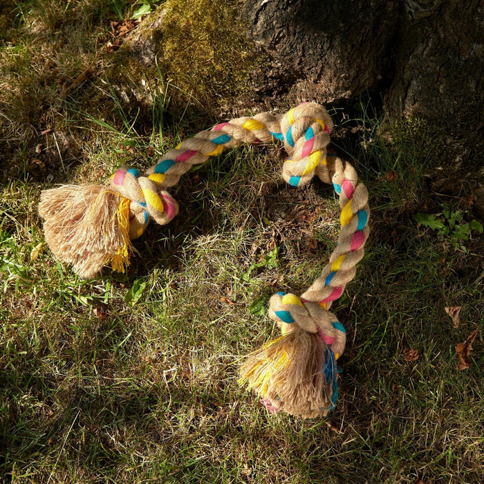 Green & Wilds | Big Rope 3 Knot - Eco Dog Toy-Green & Wilds-Love My Hound